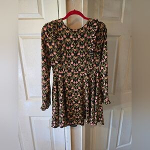 Rayon, floral dress